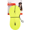 Flamingo Xeno Training Tracking Leash Fluo Yellow - výcvikové vodítko pre psa, výcvikové a sledovacie popruhy, s gumičkou, neónová žltá - 15 m