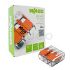 WAGO WAGO Krabicová svorka 3-pólová, páčková, 3x(0,14…4mm²), CAGE CLAMP®, bal.50ks