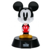 Dekoratívna svietiaca plastová figúrka Disney: Mickey Mouse (výška 10 cm)