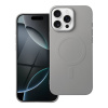Obal / kryt na Apple iPhone 16 Pro Max sivé - SILICONE MAG COVER
