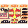 Nálepky moto KTM RedBull