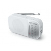 Rádio, prenosné, MUSE M 025RW, biele