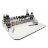 Vallejo 26.013 Stojan a pracovná plocha pre airbrush farby a štetce, 50 x 37cm (Vallejo 26.013 Paint display and work station with storage)