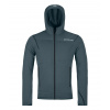ORTOVOX Pánska mikina FLEECE LIGHT HOODY dark arctic grey - sivá Veľkosť: M