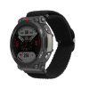 Řemínek pro Huami Amazfit T-Rex 2 kwmobile - černá (Náhradní řemínek kwmobile pro Huami Amazfit T-Rex 2 - černá provedení z materiálu nylon)