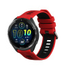 kwmobile řemínek for Garmin Forerunner 965 / 955 / 945 / 745 Watch řemínek - Silikonový Náhradní Watch Band - červená / černá