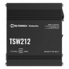 Teltonika TSW212 Řízený L2 Gigabit Ethernet (10/100/1000) Černá