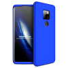 GKK Huawei Mate 20 Ochranné puzdro GKK 360 Predný a zadný kryt celého mobilu KP13196 modrá