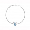 DISNEY strieborný náramok Stitch BS00094SL-65.CS
