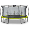 Trampolína s ochrannou sieťou Silhouette trampoline Exit Toys okrúhla priemer 427 cm zelená