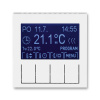 Termostat univerzální programovatelný - ovládací část, 3292H-A10301 03, ABB, Levit®, bílá / bílá (ABB, Levit®, bílá / bílá)
