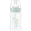 KikkaBoo Fľaša Jungle King 240 ml Mint