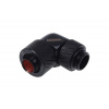 Alphacool HF Connector 90-Degree Revolvable G1/4 on 13/10mm - Deep Black 17075