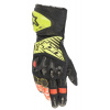 rukavice GP TECH V2, ALPINESTARS (černá/žlutá fluo/bílá/červená fluo, vel. L) M120-557-L