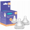 Lansinoh savička NaturalWave rychlý průtok 2 ks transparentní
