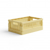 Made Crate Skladacia prepravka Lemon Cream – mini