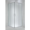 Jika CUBITO PURE 80x80x195cm rohový sprchový kút, dvoje posuvné dvere, číre sklo H2512410026681
