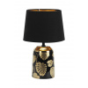 Stolná nočná lampa E14 čierna Moderné Sonal 4549 Rabalux