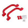 BPP Plastové madlá set 2 ks, 240x75 mm, červené