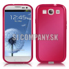 Silikónový obal Samsung Galaxy S III – Frosted – ružová