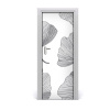 Samolepiace fototapety na dvere ginko 75x205