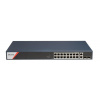 DS-3E1520HP-SI-16P2T2F 16x1Gb PoE, 2x1Gb RJ45, 2x1Gb SFP