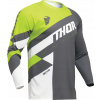 Mikina cross tričko THOR SECTOR CHECKER fluo