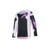 ALPINESTARS dres FLUID GRID YOUTH, ALPINESTARS, detské (černá/světle šedá/fialová) 2026 - M