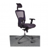 Office Pro Dike SP CHR - ergonomická kancelárska stolička s opierkou hlavy, Farba čierna