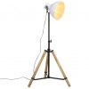 vidaXL Podlahová lampa 25 W biela 75x75x90-150 cm E27 371893