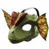 Mattel Jurassic World Dilophosaurus maska na tvár so zvukmi, hranie rolí, funkcia strieľania do vody HXF55