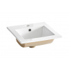 ArtCom Keramické umývadlo SQUARE 42 CFP 9048 B/8023 | biela 40 cm