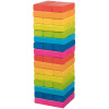 Goki Dřevěná věž Jenga duhová, 48 dílů