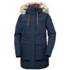 Helly Hansen Parky Zimowa W Coastal Parka Námornícka modrá