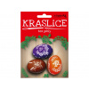 Farby na vajcia 3 farby + samolepky I.Kraslice bez ihly, mix farieb