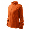 MALFINI Dámska fleecová mikina JACKET Farba: Oranžová, Veľkosť: XXL