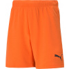 Detské šortky Puma teamRISE Short Jr oranžové 704943 08 Veľkosť: 116 cm