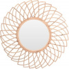 KULATÉ PRÚTOVÉ ZRKADLO === ORGANICKÝ ŠTÝL BOHO (KULATÉ PRÚTOVÉ ZRKADLO === ORGANICKÝ ŠTÝL BOHO)