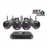 iGET HGNVK109104 - kamerový Wi-Fi set, 3K rozlišení, 10CH NVR + 4x kamera se zvukem, IR + LED,CZ app 75020571