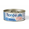 MONGE Supreme Kitten 80g tuniakové kúsky s morskou pražmou pre mačiatka