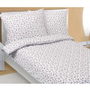 Bellatex Povlečení flanelové, Růžička červená - 140x200, 70x90cm