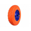 Transportné otočné koleso- Koleso pre koliesko 4,00-8 PU Full Orange G71024 (Transportné otočné koleso- Koleso pre koliesko 4,00-8 PU Full Orange G71024)