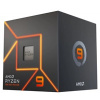 CPU AMD RYZEN 9 7900, 12-core, 3.7GHz, 76MB cache, 65W, socket AM5, BOX 100-100000590BOX