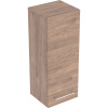 GEBERIT Selnova Square závesná bočná skrinka, 1 dvierka, 330 x 297 x 850 mm, orech hickory/melamín s drevenou štruktúrou, 501.278.00.1