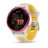 Garmin Forerunner 570 - 42mm, Bone/ Raspberry/ Mango Prémiové bežecké a triatlonové smart hodinky s GPS