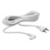 5m Power Cable Right Angle EU Wht x1