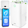 ODVLHČOVAČ VZDUCHU POHLCOVAČ VLHKOSTI HIGROSTAT WiFi ČASOVAČ 12L/24H TICHÝ