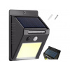 Solární venkovní 48 LED COB osvětlení s pohybovým