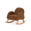 Childhome Kreslo detské hojdacie Teddy Off White Farba: Teddy Brown