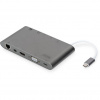 Dokovacia stanica DIGITUS USB Typ C 11-port Dual Monitor 4K 30Hz PD 2.0 (DA-70875)